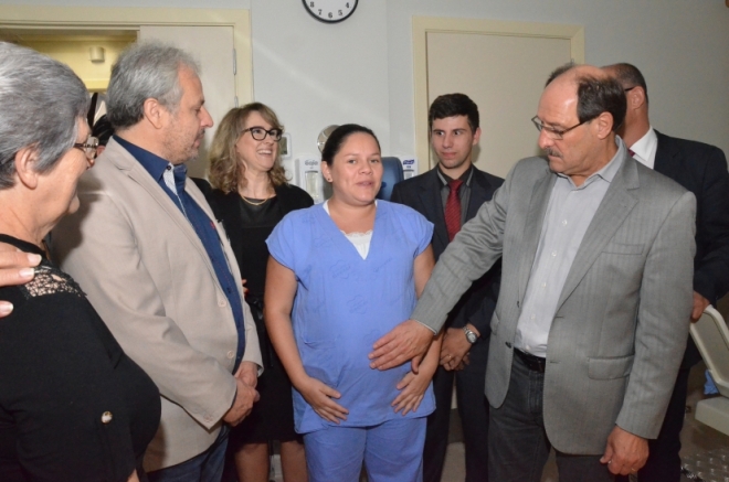 Inauguração do Centro Obstétrico no Hospital