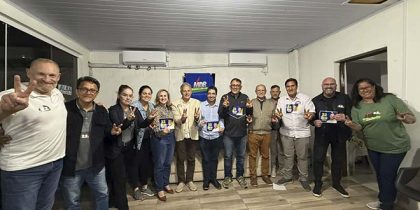 MDB Gravataí apoia flávio bolsonaro capa