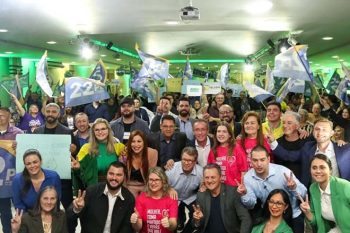 onvenção do PL, na noite de terça, 23, escolheu Airton Souza como candidato a prefeito e a nominata completa de candidatos a vereador. Foto: Divulgação