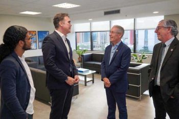 Prefeito de Canoas Airton de Souza foi a Brasília buscar apoio para obra no Trensurb