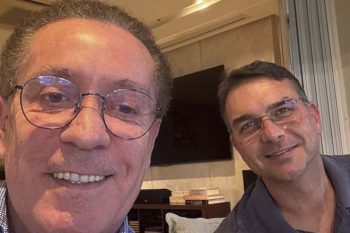 Airton Souza e Flávio Bolsonaro