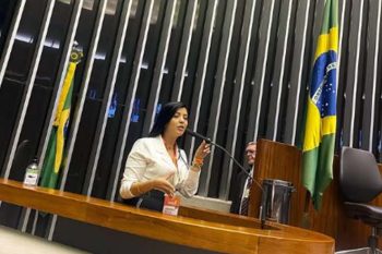 Bibi Mello é conselheira tutelar em segundo mandato