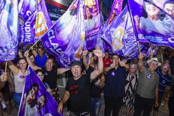 Cristian apostou no papel de 'Grande Eleitor' de Claudine e quase venceu eleição / Foto: André Boeira