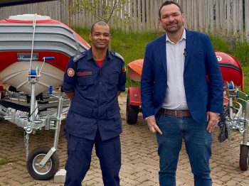 Corpo de Bombeiros também receberá bote de resgate