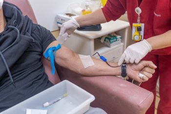 Doar sangue é um gesto solidário que não custa nada: campanha do Dia do Amigo vai se estender até sexta, 22. Foto: Guilherme Pereira/ECom PMC