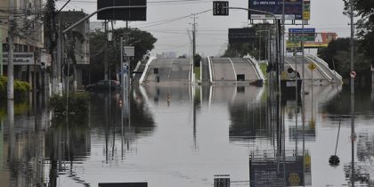 Enchente de 2024 em Cachoeirinha / Foto: Arquivo