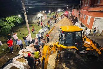enchente cachoeirinha bags rio gravataí sacos areia