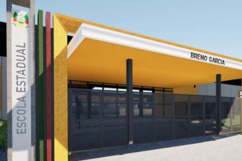 Novos padrões visuais e de construção serão utilizados na escola do loteamento Breno Garcia