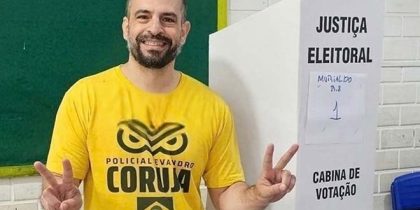 evandro coruja vota eleição 2026 capa