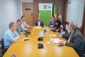 Prefeito Cristian foi recebido pelo vice-governador Gabriel Souza