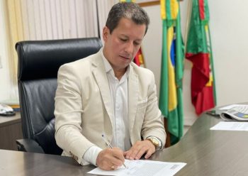 Gilson Oliveira é o atual vice-presidente da Câmara e comanda o legislativo enquanto Cris Moraes estiver como prefeito interino. Foto: Bruna Ourique/Divulgação CMC