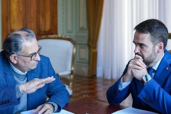 Prefeito Jairo Jorge esteve na tarde desta quinta-feira, 18, com Eduardo Leite