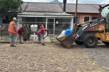 limpeza crise lixo cachoeirinha