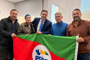 Vereadores Alex Peixe e Bino Lunardi estavam juntos de Márcia, em reunião com Moisés Barboza