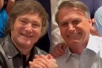 milei e bolsonaro