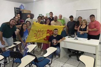 psol convenção cachoeirinha prefeita lais e breno munhoz