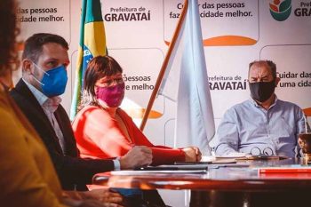 Zaffa reuniu com Márcia Becker, o diretor de Bem-Estar Animal da FMMA, Rafael Evaldt e grupo de trabalho para tratar de PL