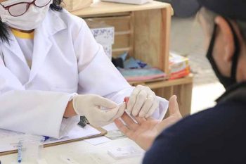 Foram disponibilizados testes rápidos para infecções sexualmente transmissíveis