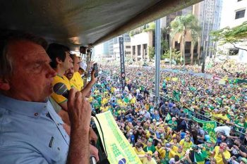 Jair Bolsonaro, no 7 de Setembro de 2021