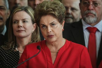 Dilma em pronunciamento após o impeachment | Foto MARIO TAMA