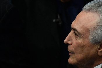 Michel Temer, ao tomar posse nesta quarta | Foto ANDRESSA ANHOLETE