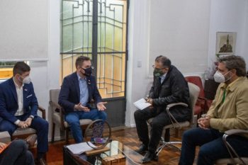 Ostermann defende retorno imediato às aulas embora a cidade tenha decidido a retomada somente com a vacinação dos professores. Foto: Marcel Horowitz/ALRS