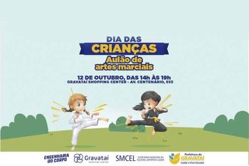 Evento ocorrerá na próxima terça-feira, 12, no Gravataí Shopping Center