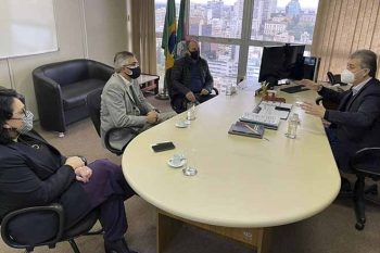 Prefeito Luiz Zaffalon participou de reunião em Porto Alegre nesta quinta