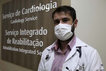 Cardiologista Rafael Beltrame, da Santa Casa de Gravataí