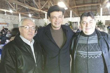 José Marques, Dilamar Soares e Nelsom Bandeira, na festa em louvor a Santo Antônio