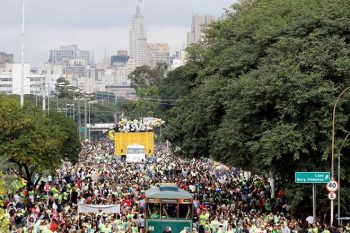 Marcha para Jesus no centro de São Paulo | Foto PAULO WHITAKER