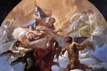 Ilustração: Óleo sobre tela de Corrado Giaquinto (1703–1766)