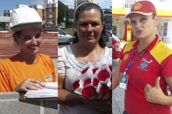 Bruna, Ana Maria e Daniela: três mulheres convivendo em um universo de predominância masculina