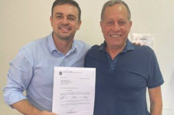 Deputado Maurício Dziedricki e o vereador Dr. Laércio: amigos, podem acabar indo juntos para o Podemos - embora o vereador, por enquanto, negue. Foto: Reprodução Facebook