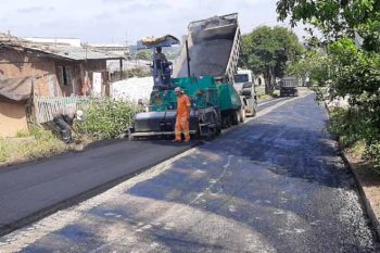 No total, serão mais de 850 metros de asfalto em cinco ruas que ligam a Avenida Marechal Rondon à Rua Ábramo Éberle