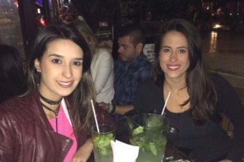 Maysa Ramos e Hanna Pfeffer, turistas brasileiras em ferias na Colômbia | Foto ACERVO PESSOAL