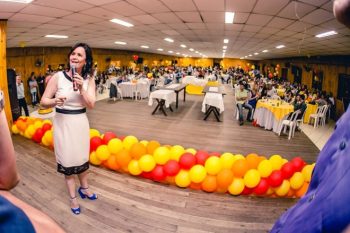 Na foto, Anabel Lorenzi em seu aniversário | Foto ARQUIVO PESSOAL/ Divulgação