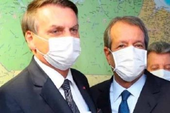 Jair Bolsonaro e Valdemar Costa Neto