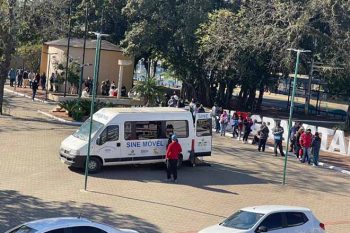 Ação foi realizada na sexta-feira na Praça da Bíblia