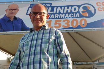 Paulinho voltou ao comitê de onde sua campanha partiu, há 45 dias, para chegar a maior votação entre os candidatos da cidade