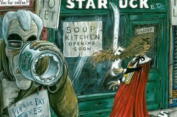 Cartum por Martin Rowson | The Guardian