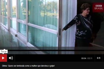Dilma: quero ser lembrada como a mulher que derrotou o golpe