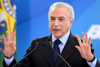 O presidente Michel Temer | Foto EVARISTO SA