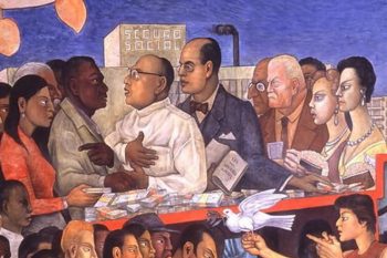 Diego Rivera, A História da Medicina, detalhe (1953)