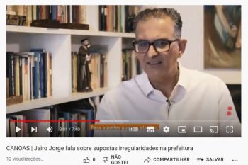 Jairo Jorge fala em vídeo pela primeira vez quase 20 dias após Justiça determinar seu afastamento da prefeitura: recurso já está no Tribunal de Justiça