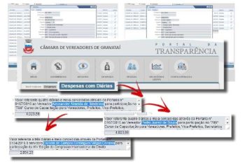 Portal Transparência mostra recursos usados pela Câmara em diárias