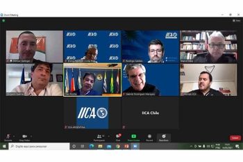 Gravataienses participaram de videoconferência do Instituto Interamericano de Cooperação para a Agricultura (IICA)
