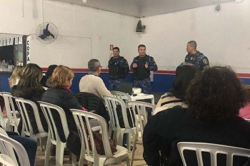 Comandante da Guarda Municipal fez apresentação durante Seminário de Educação