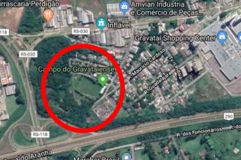 Área onde fica o campo do Gravataiense foi negociada e em breve deverá ser construído no local um condomínio vertical estilo Minha Casa, Minha Vida