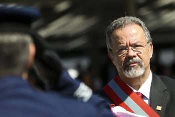 Ministro da Defesa, Raul Jungmann, em evento em julho | Foto MARCELO CAMARGO